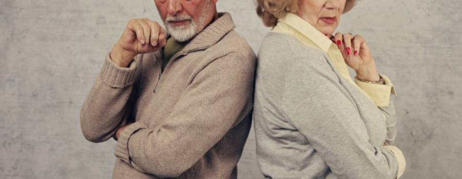 Ernsthafte Beziehungsprobleme sind im Alter keine Seltenheit mehr